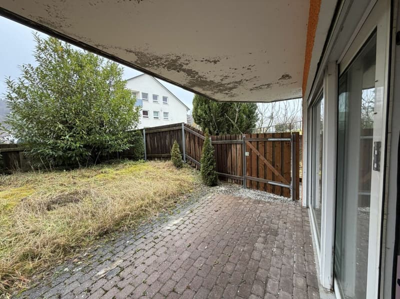 Terrasse und Garten