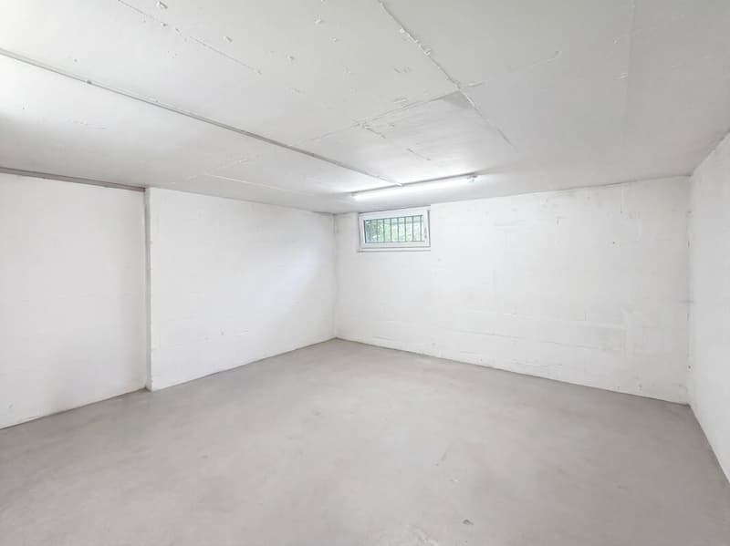 Geräumiger Keller / Hobbyraum mit Fenster im UG