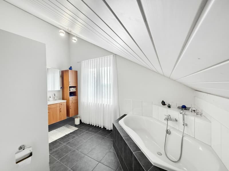 Badezimmer mit allem Komfort