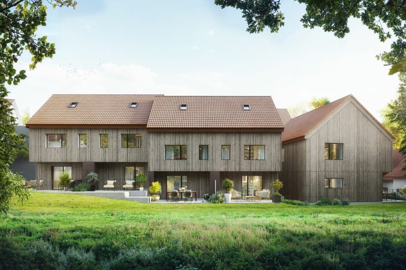 Architektonisch ansprechende Doppel-Einfamilienhäuser mit smarter Raumnutzung, hoher Wohnqualität und eigenem privaten Garten.