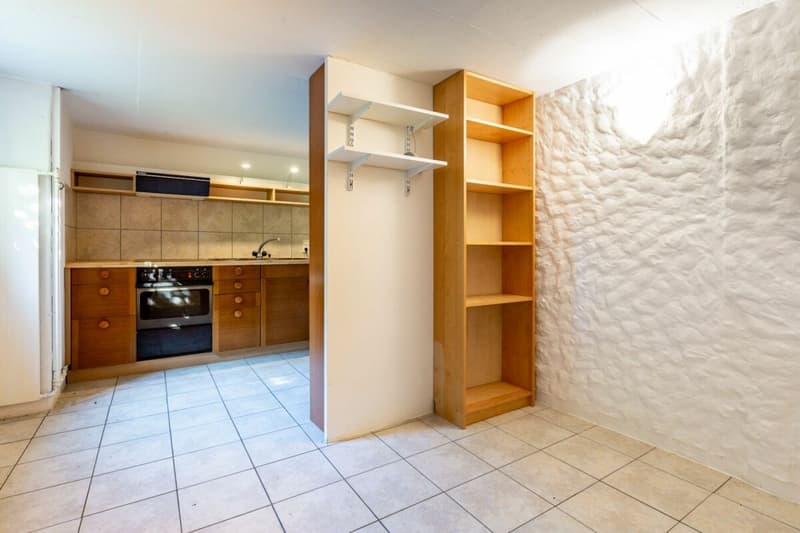 1.5 Zimmer Studiowohnung mit Gartensitzplatz im Grünen (9)
