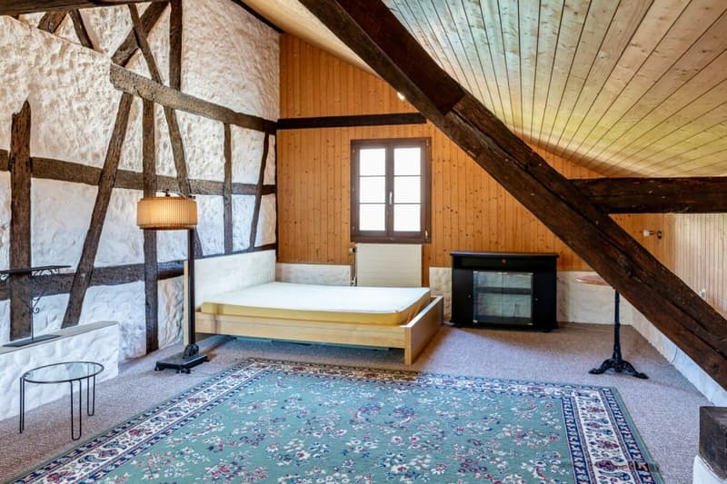 1.5 Zimmer Studiowohnung mit Gartensitzplatz im Grünen (3)