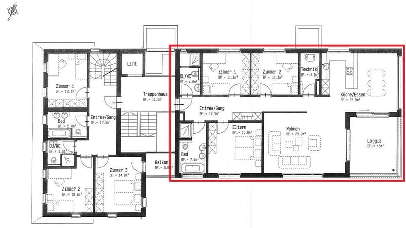 Grosszügige 4.5-Zimmer-Wohnung an attraktiver Lage (14)