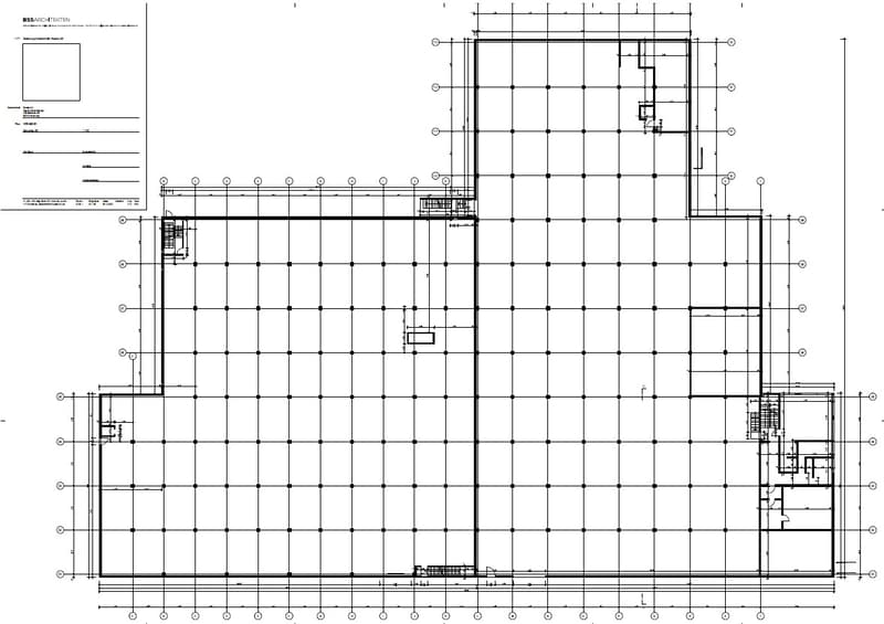 multiple rooms and stairs indicated, no other details visible