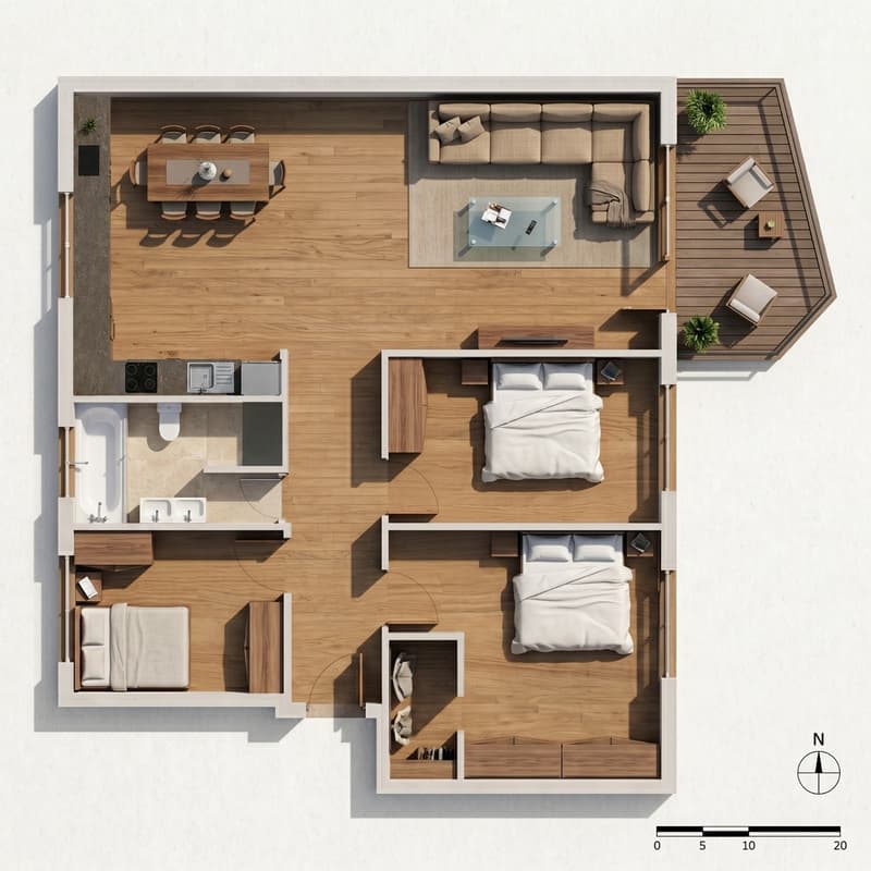 Modernisierte 4.5-Zimmer-Wohnung mit individueller Mitgestaltung (6)