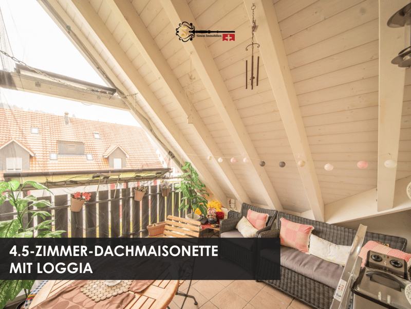 Exklusive 5.5-Zimmer Dachmaisonette mit Loggia (1)