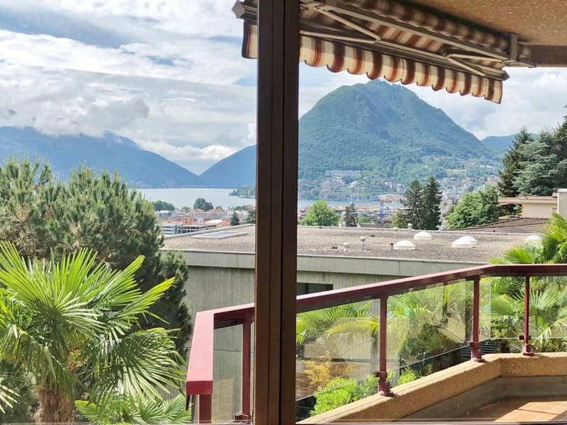 Lugano: signorile appartamento con spettacolare vista sul golfo di Lugano (1)