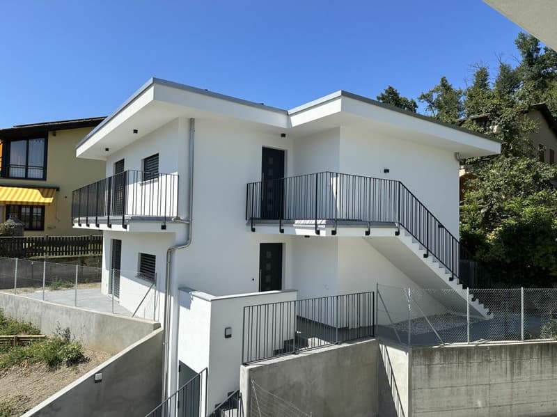 Nuovo e moderno appartamento di 3.5 locali, ultimo piano e vista aperta Mendrisio Arzo (2)