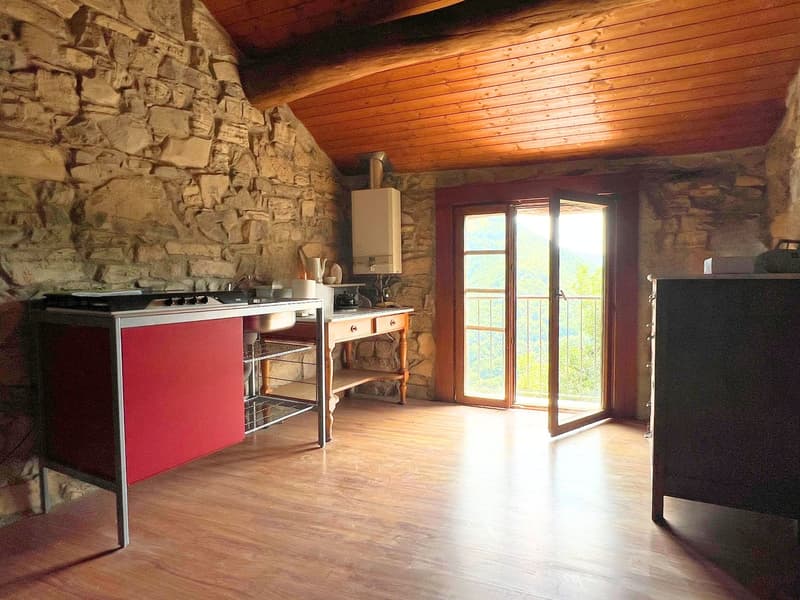 Grazioso rustico ristrutturato con vista aperta sulla valle (7)