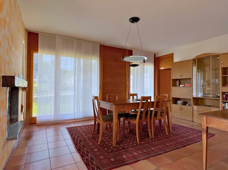 Grande villa uni-bifamiliare su tre livelli con giardino (4)