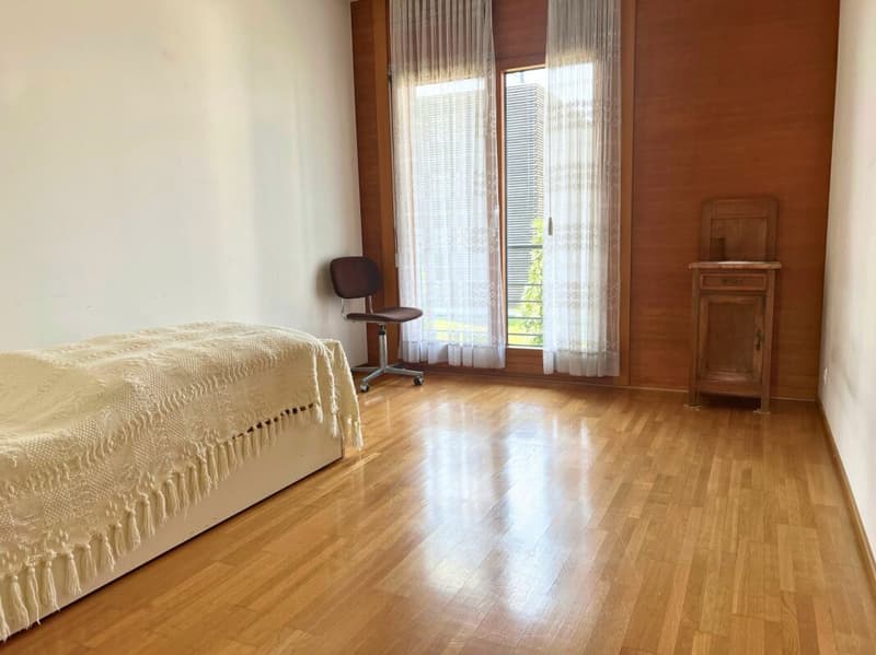 Grande villa uni-bifamiliare su tre livelli con giardino (11)
