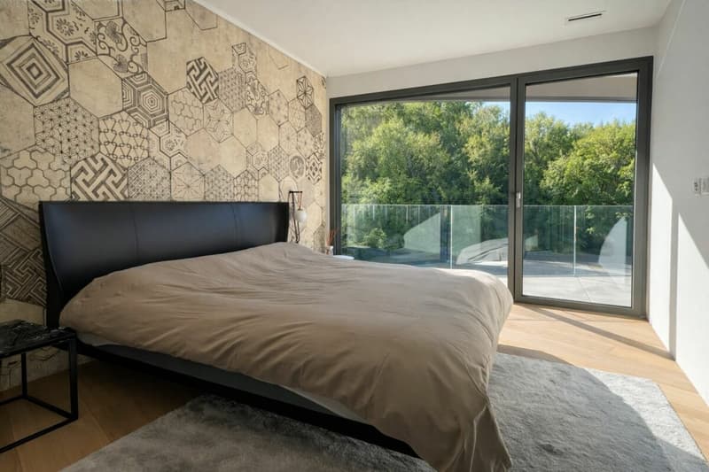 Moderno appartamento a Paradiso con piscina, palestra e meravigliosa vista (12)