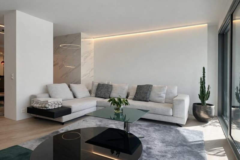 Moderno appartamento a Paradiso con piscina, palestra e meravigliosa vista (5)