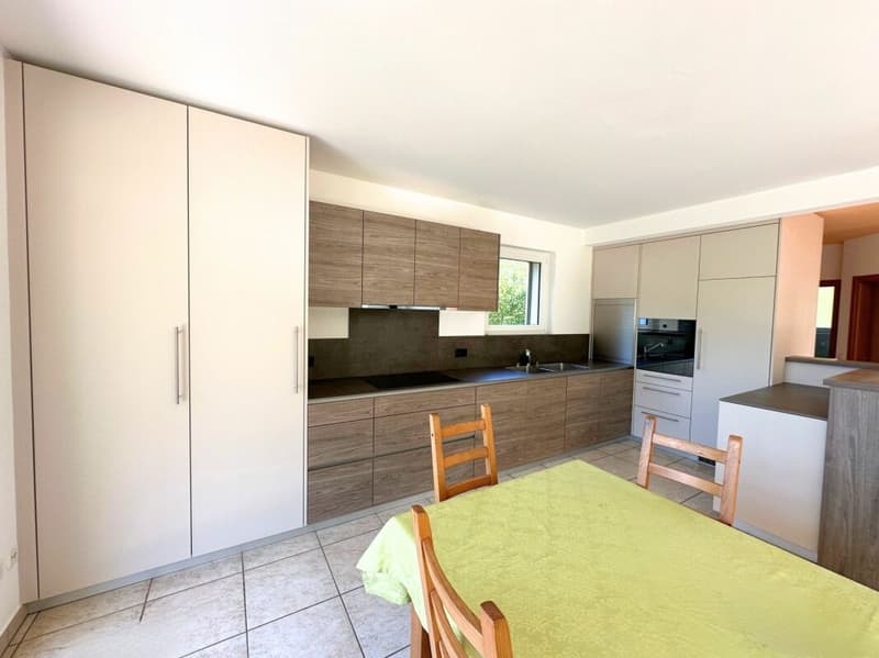 Interessante casa unifamiliare nel verde, con grande locale hobby/garage e parziale vista lago (10)