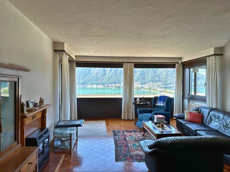 Interessante appartamento di 5.5 locali con grande terrazza e splendida vista lago (8)