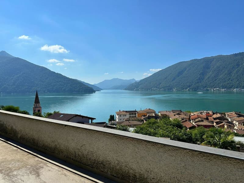 Interessante appartamento di 5.5 locali con grande terrazza e splendida vista lago (2)