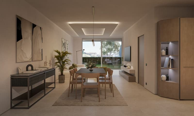 Moderna villetta a schiera con giardino privato, di nuova edificazione (2)