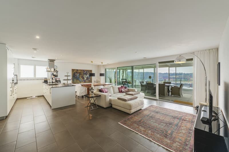 EXKLUSIVE TERRASSENWOHNUNG MIT ATEMBERAUBENDER AUSSICHT ÜBER DAS KLETTGAUGEBIET (7)