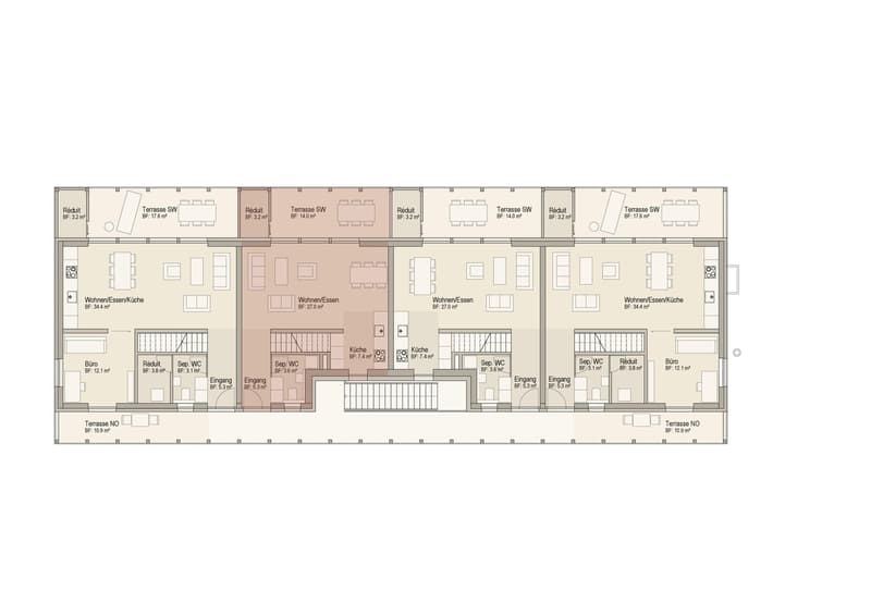 3.5-Zimmer-Wohnung in Künten-Sulz - ländliche Lage - grandiose Aussicht (8)