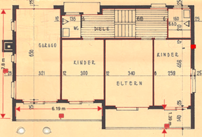 living room, kitchen, 3 bedrooms, 2 bathrooms, balcony