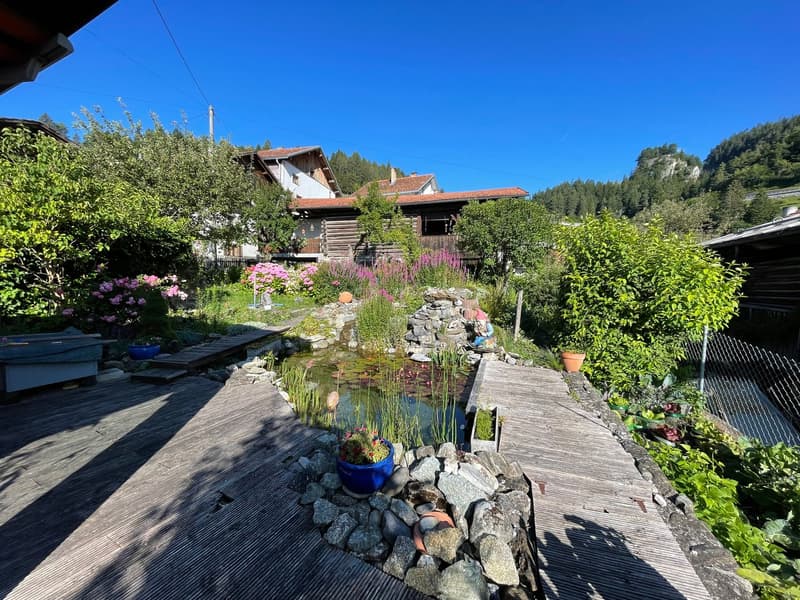 Trin Digg - 6.5-Zimmer-Einfamilienhaus mit Stall/Garage und Gartengrundstück (Bauland) (4)