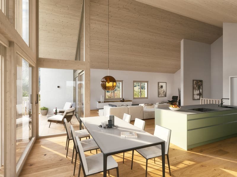Maienfeld - Grundstück mit bewilligtem Einfamilienhaus-Projekt (2)