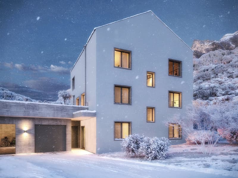 Maienfeld - Grundstück mit bewilligtem Einfamilienhaus-Projekt (6)