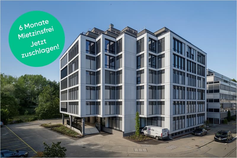 TOP Büroflächen: 6 Monate Nettomietzinsfrei: Jetzt zuschlagen! (1)