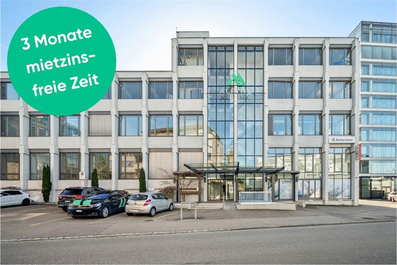3 Monate Mietzinsfrei für ausgebaute Bürofläche mit flexibler Raumstruktur (1)