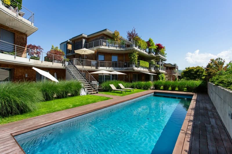 Exklusive 5 1/2 Zimmer-Maisonette-Attikawohnung mit Alpsteinblick und Aussenpool im Miteigentum (1)