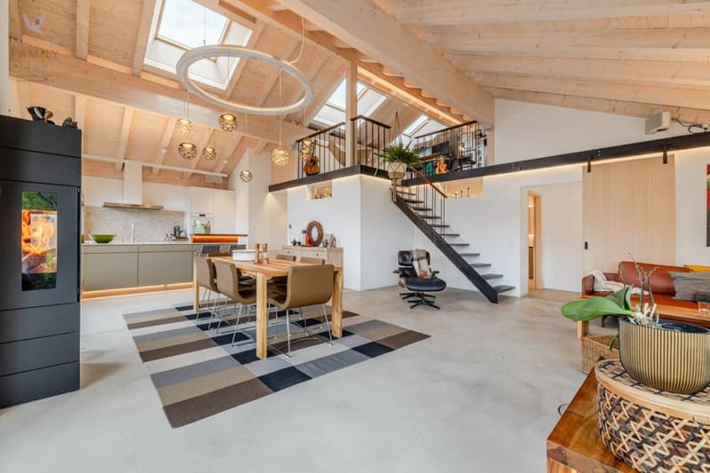 Exklusive 3 1/2 Zimmer-Dachwohnung (Erstwohnung) mit Wohnkomfort auf höchstem Niveau und atemberaubender Aussicht (9)