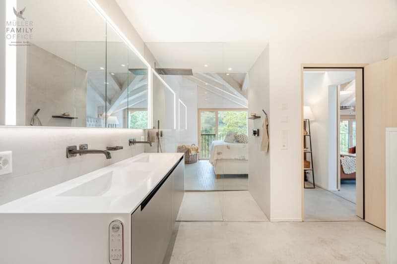 Exklusive 3 1/2 Zimmer-Dachwohnung (Erstwohnung) mit Wohnkomfort auf höchstem Niveau und atemberaubender Aussicht (14)