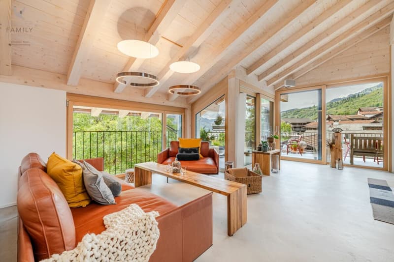 Exklusive 3 1/2 Zimmer-Dachwohnung (Erstwohnung) mit Wohnkomfort auf höchstem Niveau und atemberaubender Aussicht (10)