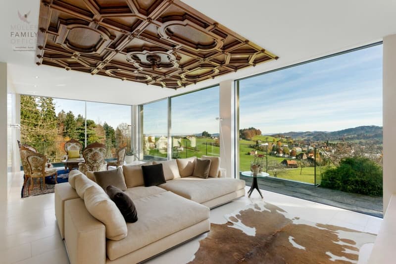 Luxuriöse Panorama-Villa mit Aussenpool, Wellnessoase und traumhaftem Weitblick (8)