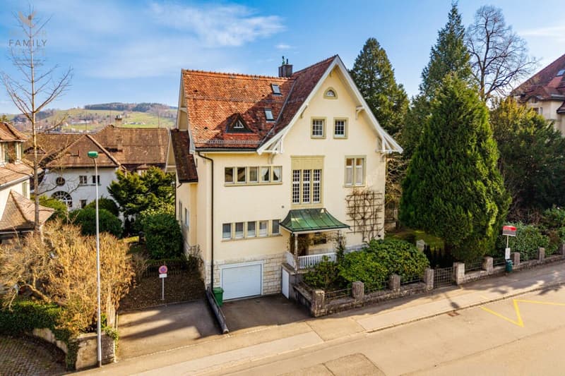 Repräsentative Jugendstilvilla (mit 4 Wohnungen) an privilegierter Lage am Rosenberg (3)