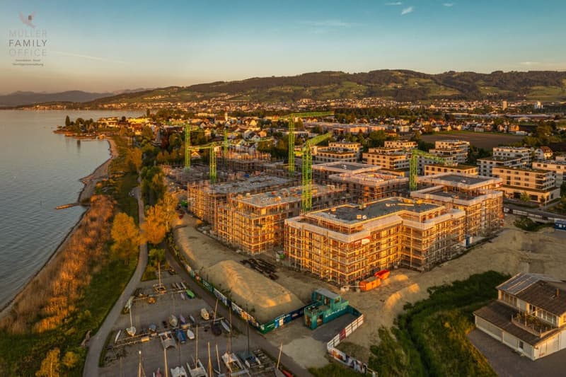Neubau-Projekt Arrivée: Herrliche 3 1/2 Zimmer-Wohnung mit grosser Terrasse (1)