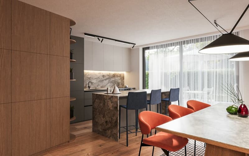 Moderner Neubautraum Doppel-Einfamilienhaus - zwischen Rhein und Bergen - Haus West (8)