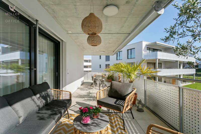 Neuwertige 5 1/2 Zimmer-Minergie-Wohnung mit grossem Balkon und hochwertigem Ausbau (4)