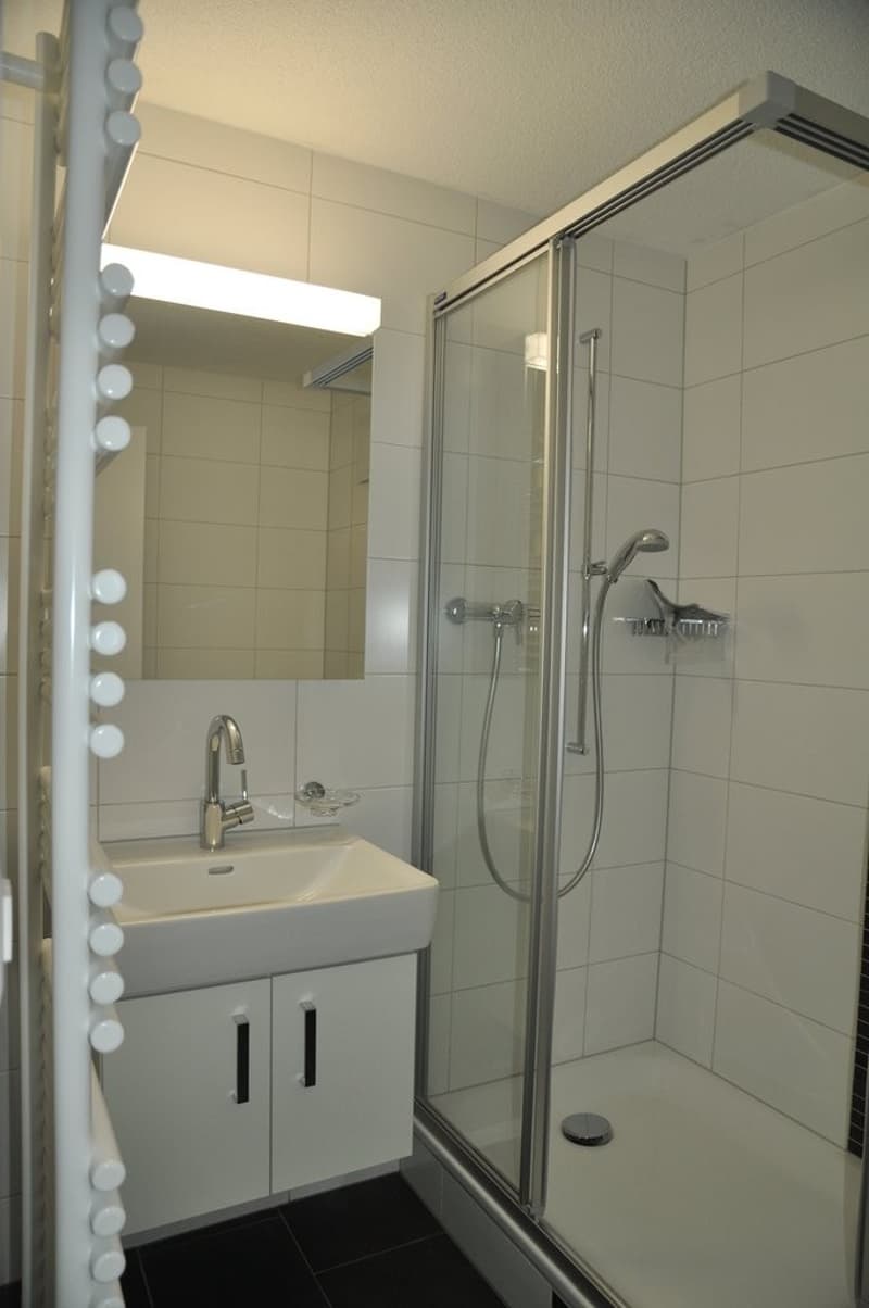 Dusche mit WC