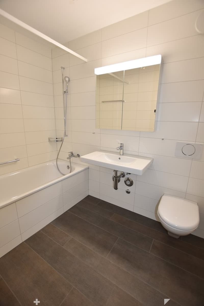 Badezimmer mit Badewanne