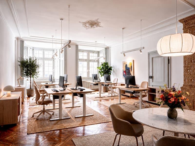 Visualisierung Grossraumbüro