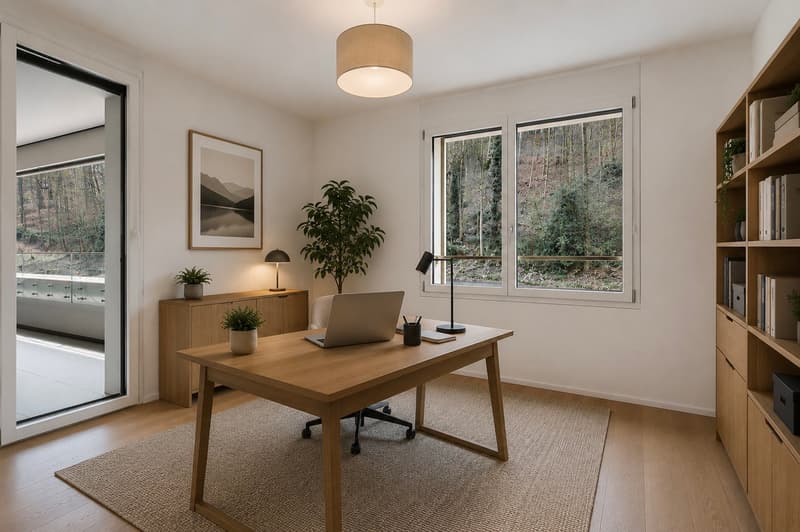 Moderne 3.5-Zimmer-Neubauwohnung mit Balkon und Garage in Zürich-Seebach (5)