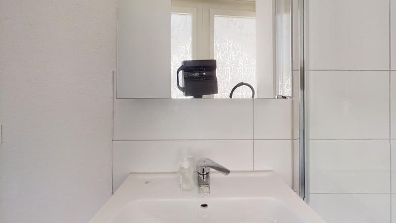 Studio möbliert mitten im Zentrum mit grosser Terrasse (7)