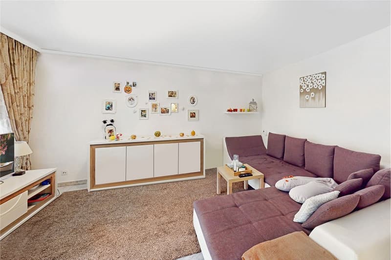 Hübsche 3½-Zimmer-Gartenwohnung an familienfreundlicher Lage (1)