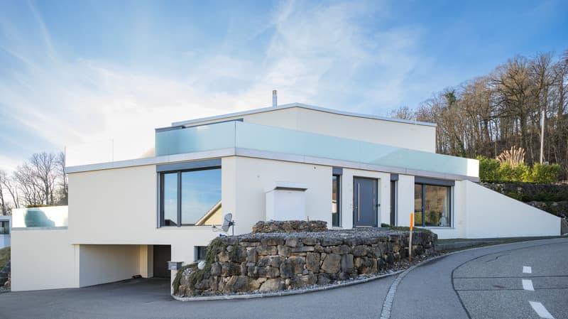 Luxuriöse 4-Zimmer-Villa mit Swimming Pool und Weitsicht in Oberbipp (2)