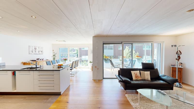 Moderne 3.5-Zimmer-Wohnung mit Freecooling System in Büren (1)