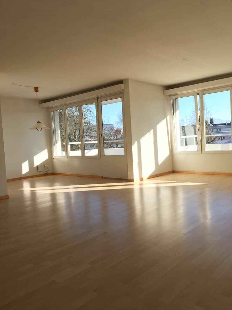 Helle 4.5-Zimmer-Wohnung mit Balkon und schöner Aussicht in Sursee (2)