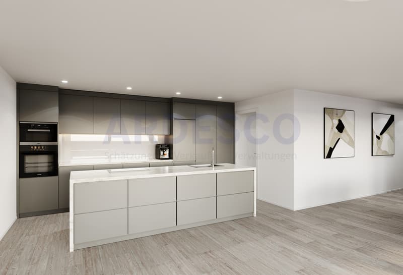 Variante 2 / Moderne Küche mit hochwertigen Geräten