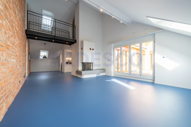 Wohnzimmer / Cheminée