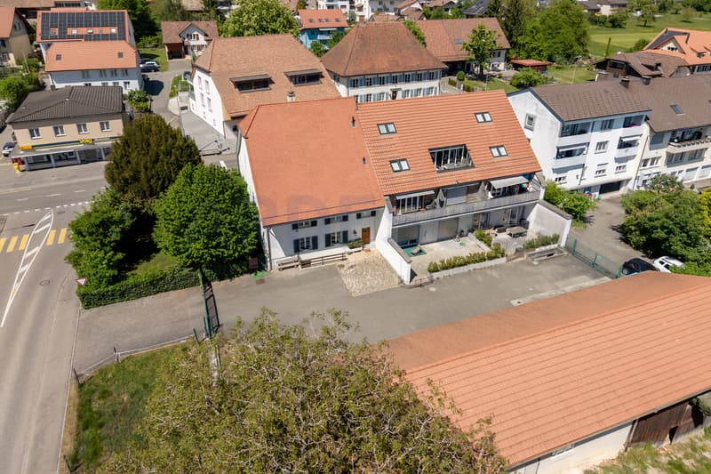 Drone Innenhof